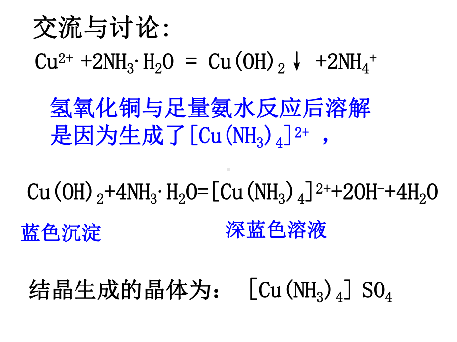 苏教版高中化学选修三4.2《配合物的形成和应用：人类对配合物结构的认识》课件-(共16张PPT).ppt_第3页