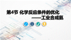 2.4化学反应条件的优化-工业合成氨 ppt课件-（2019）新鲁科版高中化学高一选择性必修一.pptx