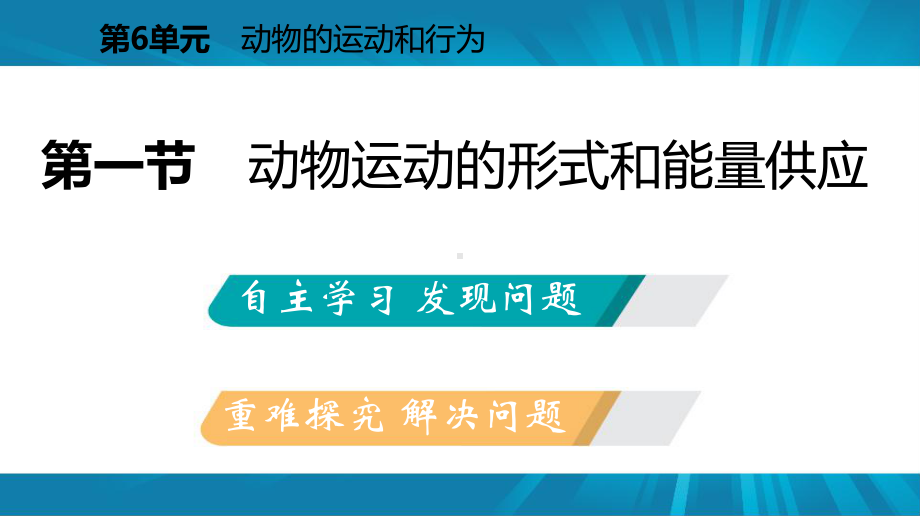 苏教版八年级生物上册-第十七章第一节-动物运动的形式和能量供应导学课件(共15张PPT).ppt_第2页