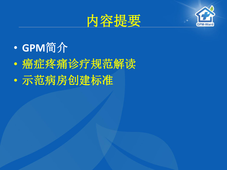 癌痛规范化治疗示范病房创建标准及癌症疼痛诊疗规范解读课件.pptx_第2页