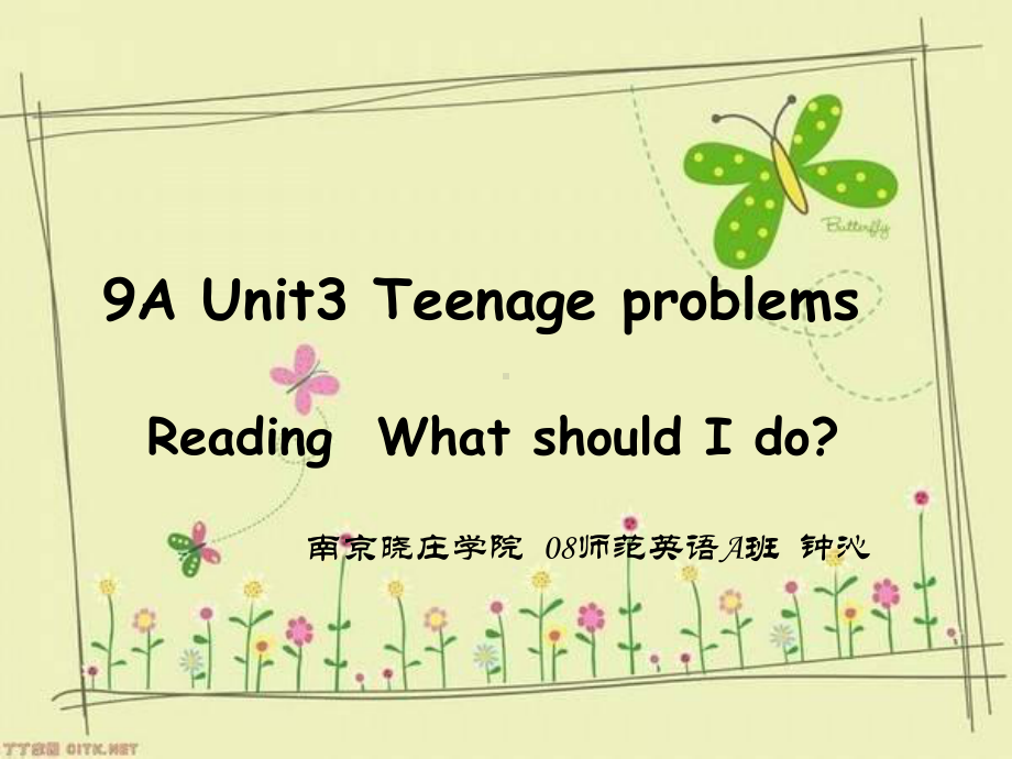 牛津初中英语9A-Unit3-说课稿-ppt课件.ppt_第1页