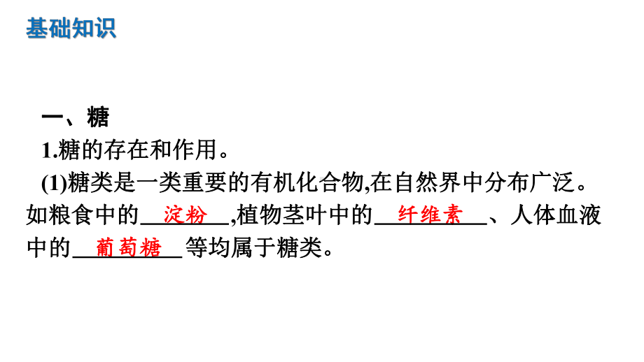 （2019）新人教版高中化学选择性必修三4.1糖类 ppt课件.pptx_第2页