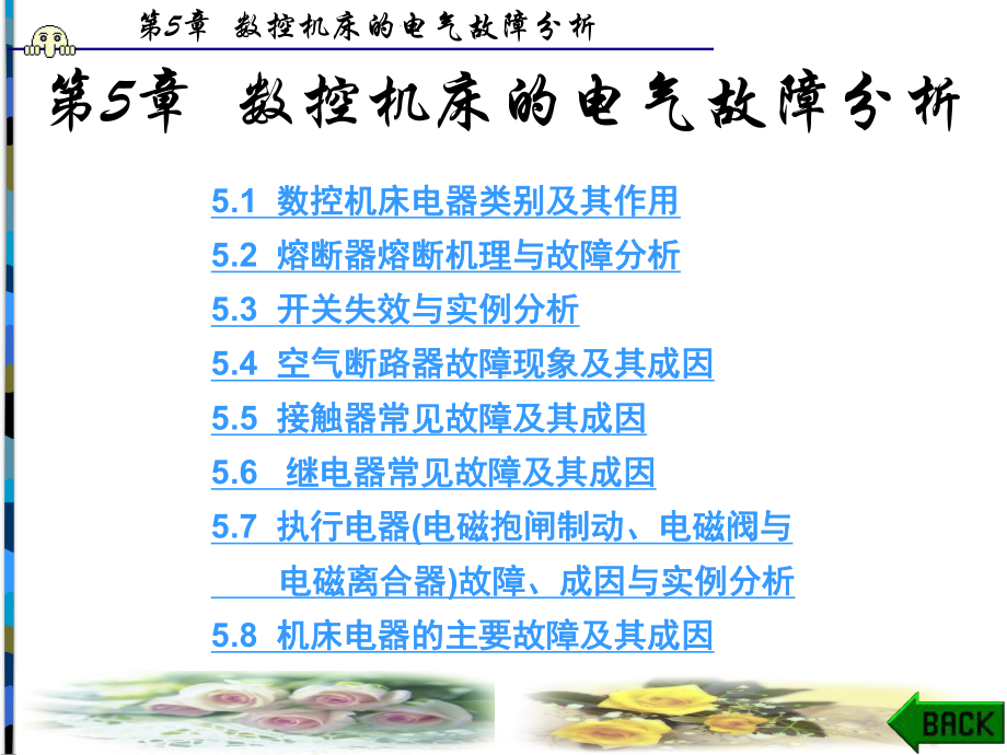 第5章-数控机床的电气故障分析-课件.ppt_第1页