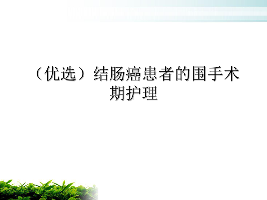 结肠癌患者的围手术期护理ppt培训课件.ppt_第2页