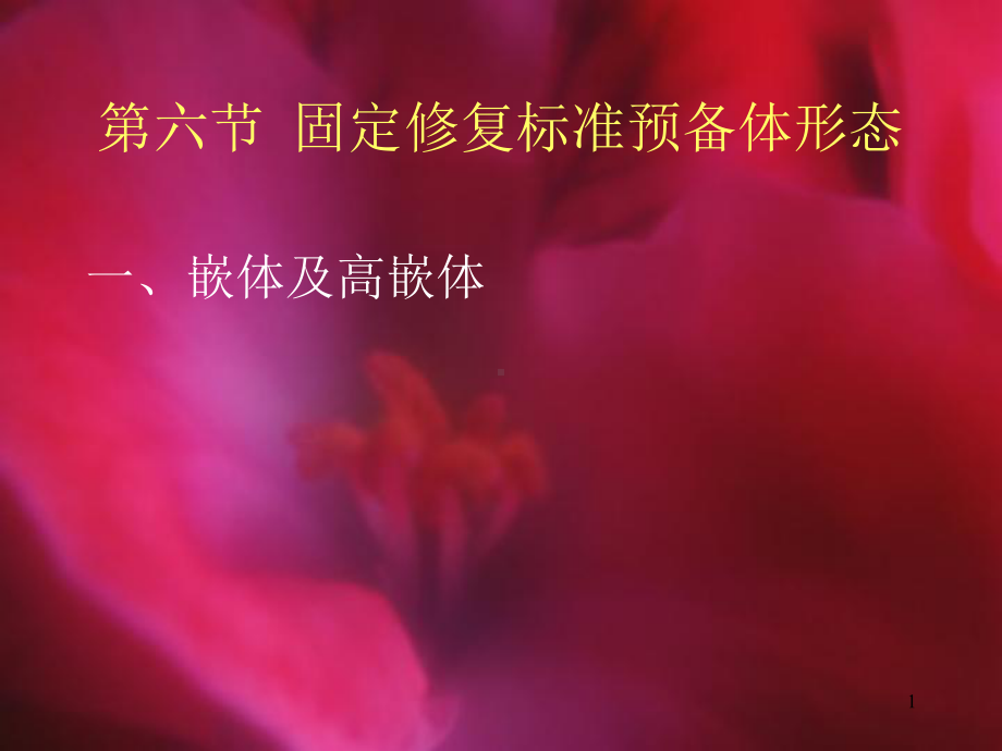 第五章-嵌体PPT幻灯片课件.ppt_第1页