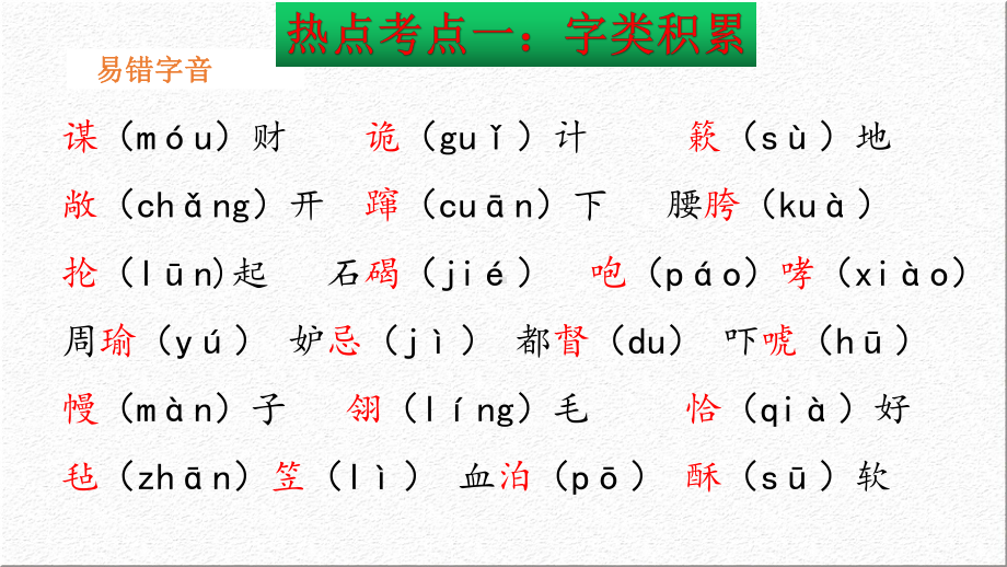 统编版五年级语文下册期末总复习课件.ppt_第3页