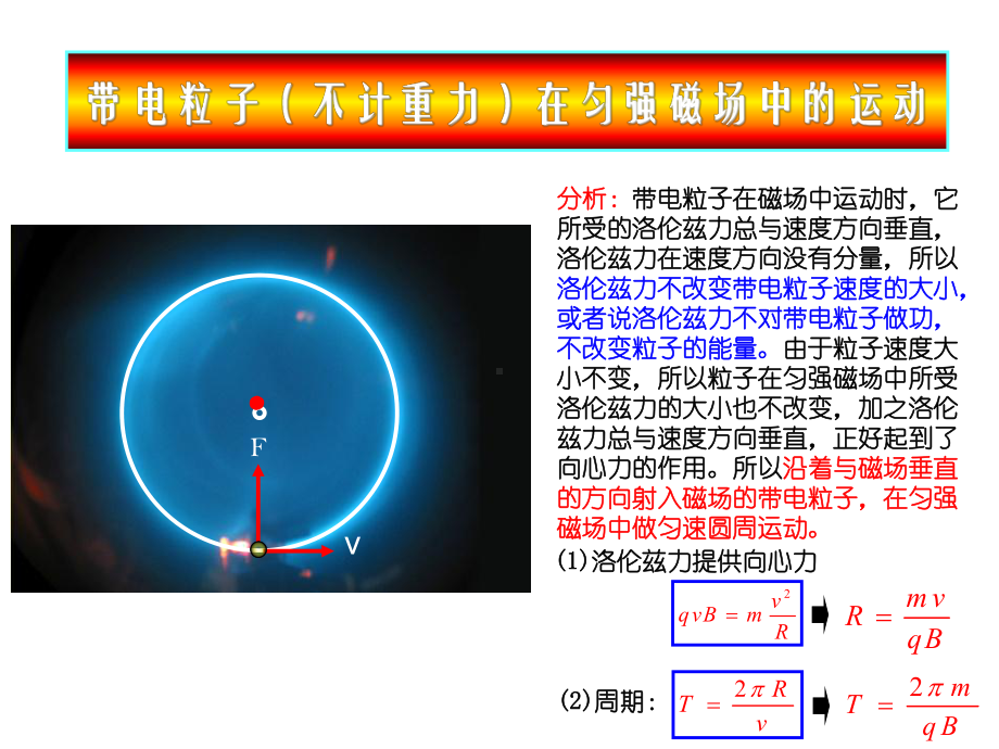 磁场专题复习带电粒子在磁场中的运动轨迹的分析课件.pptx_第2页