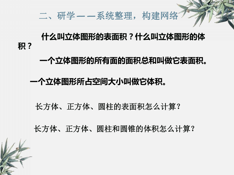 立体图形的表面积和体积优质课复习课件.pptx_第3页