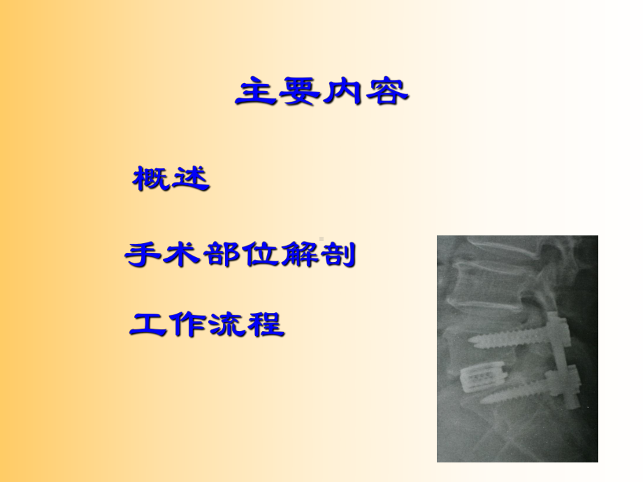 腰椎手术精准配合PPT培训课件.ppt_第3页