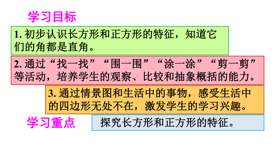 最新人教版三年级数学上长方形和正方形的特征ppt公开课优质教学课件.ppt_第2页