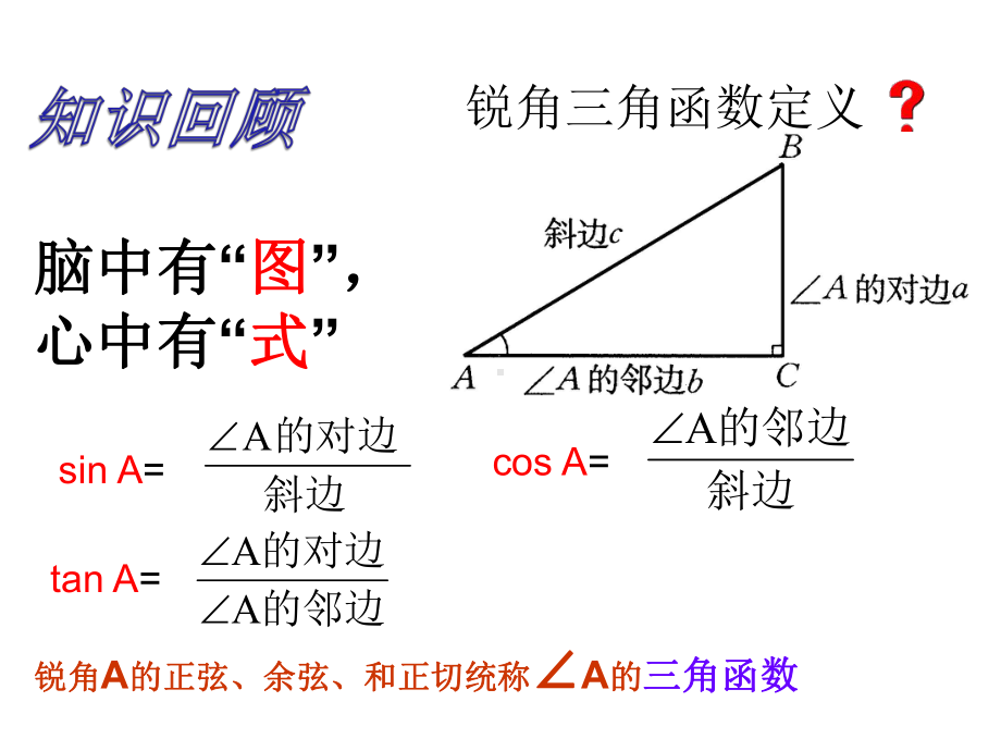 华东师大版九年级数学上册《24章-解直角三角形-复习题》精品课件-0.pptx_第3页