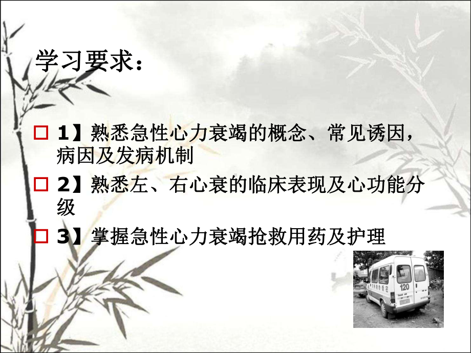 急性心力衰竭的急救护理ppt课件.ppt_第2页