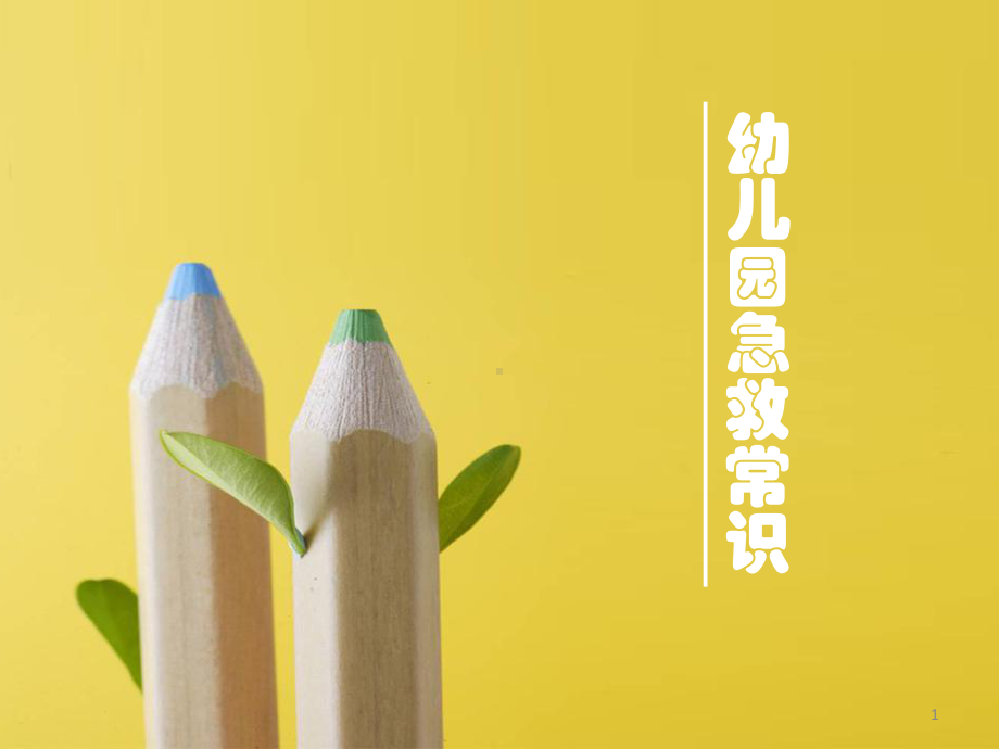 幼儿园急救常识(课堂PPT)课件.ppt_第1页