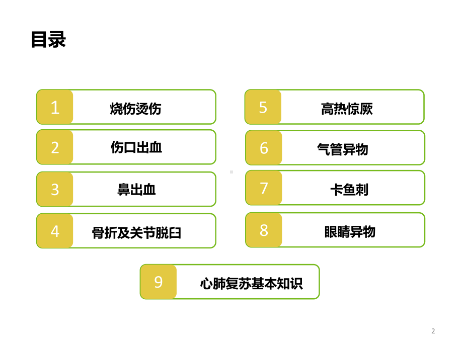 幼儿园急救常识(课堂PPT)课件.ppt_第2页