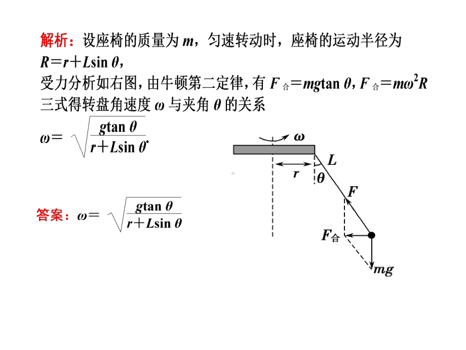 圆周运动(二)圆周运动中的动力学问题课件.ppt_第3页