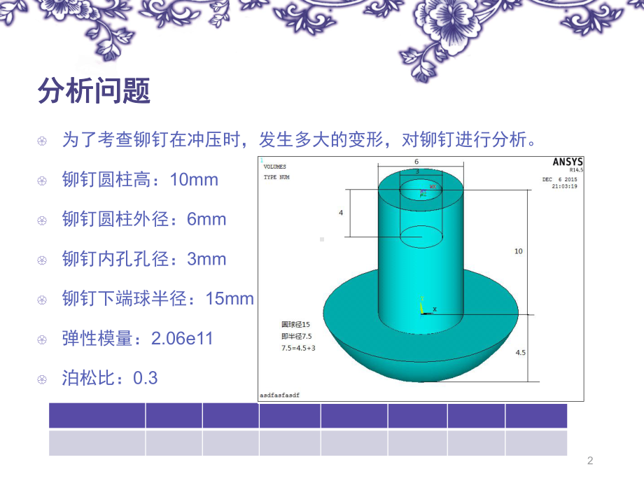 基于Ansys的铆钉冲压形变分析PPT幻灯片课件.ppt_第2页