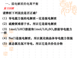 弱电解质电离盐类水解课件.pptx