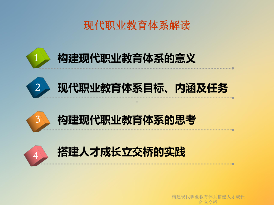 构建现代职业教育体系搭建人才成长的立交桥课件.ppt_第2页