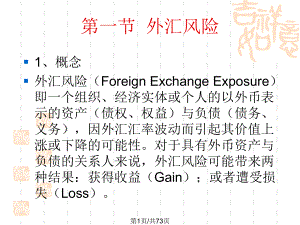 国际金融之外汇风险管理课件.pptx