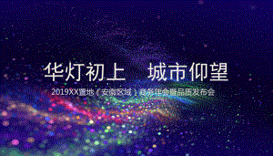 2019XX置地（安徽区域）商务年会暨品质发布会策划案.pptx