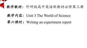 Unit 3 Writing ppt课件-（2019）新外研版高中英语高一下学期必修第三册(1).pptx