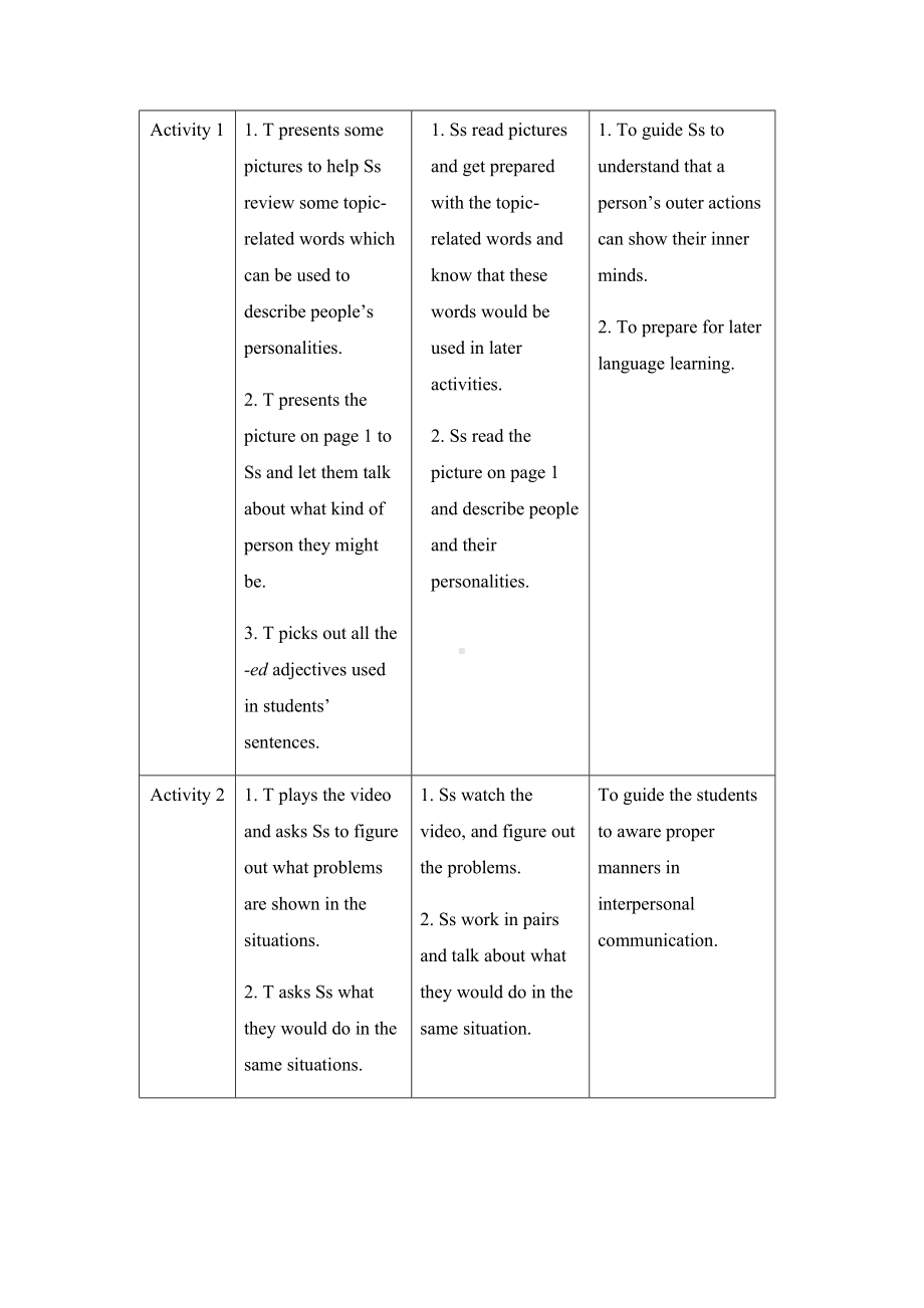 Unit 1 Starting out 教案-（2019）新外研版高中英语必修第三册.doc_第3页