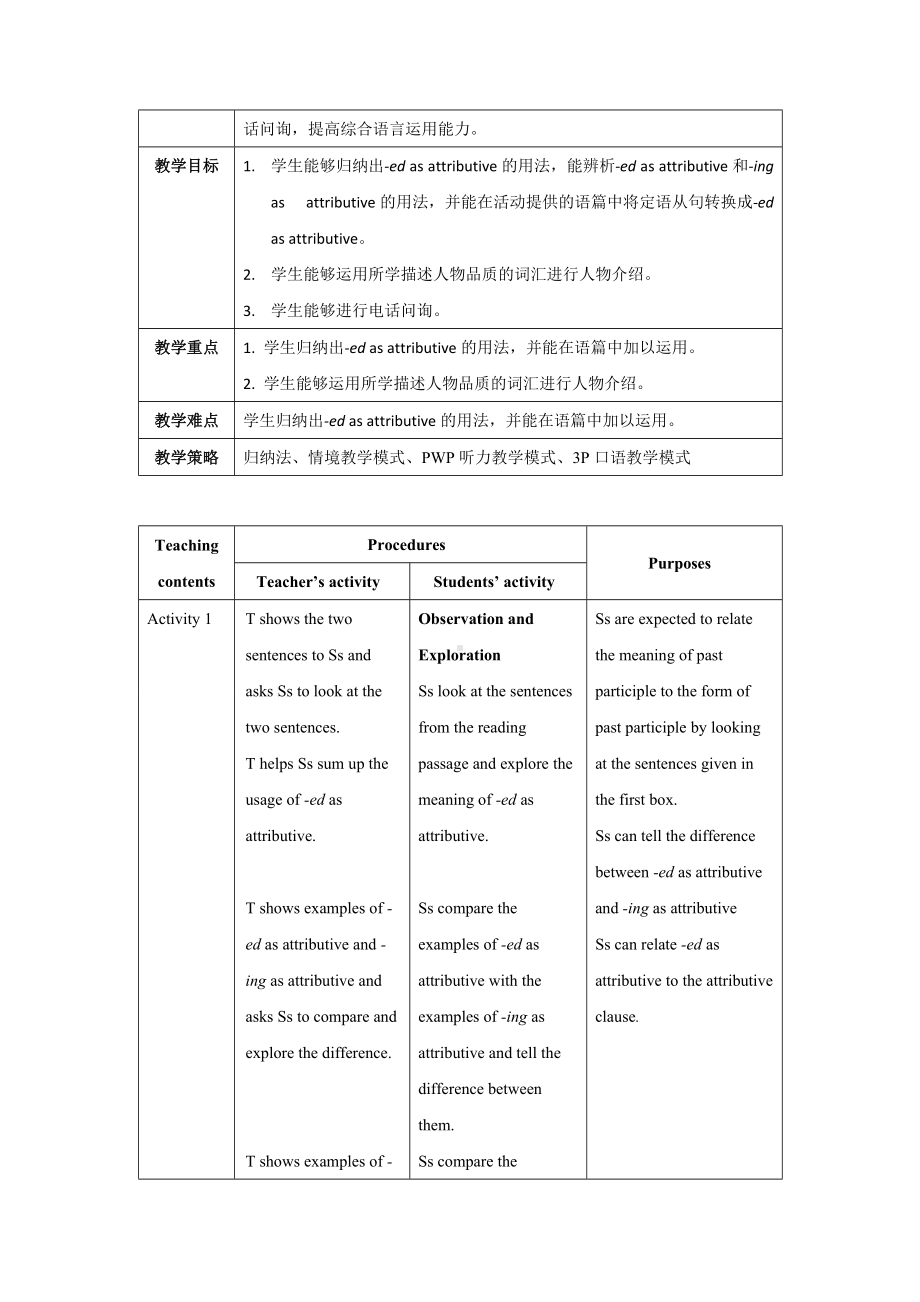 Unit 2 Using Language 教案-（2019）新外研版高中英语必修第三册.doc_第2页