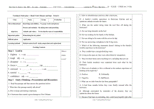 Unit 6 period 4 学案-（2019）新外研版高中英语必修第三册.docx