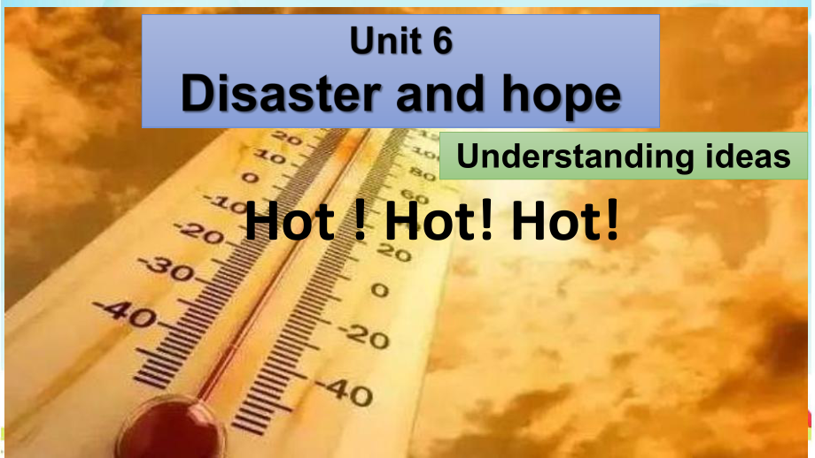 Unit 6 Disaster and hope Understanding ideas ppt课件-（2019）新外研版高中英语必修第三册.pptx_第2页