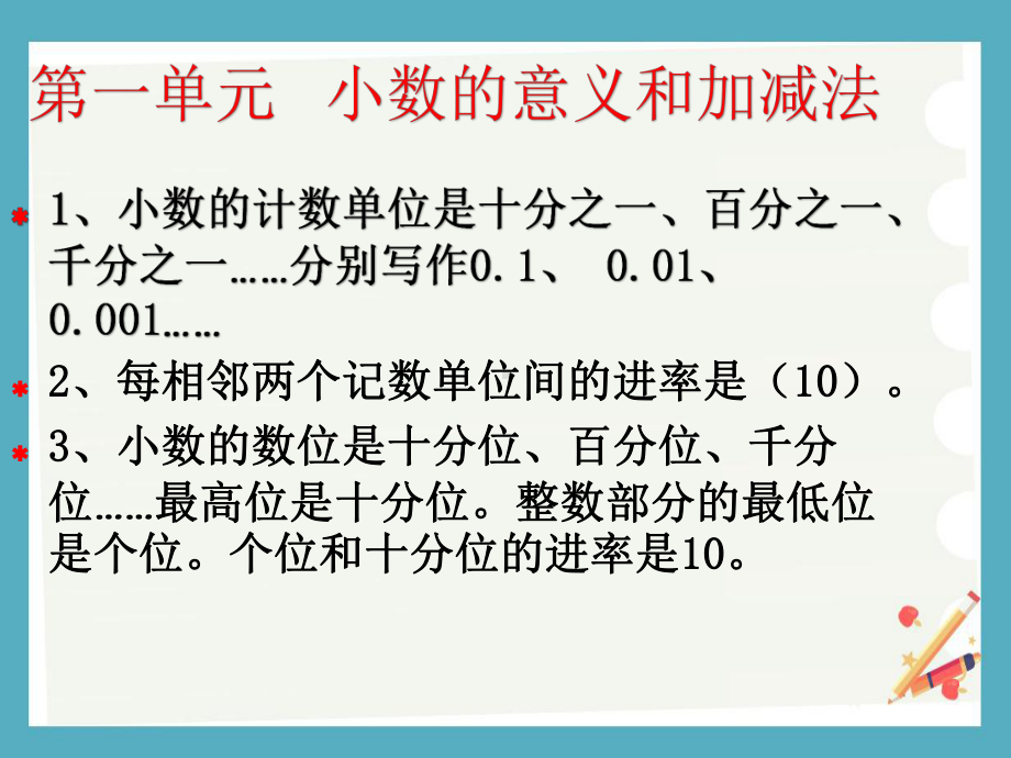 2020四年级下册数学全册总复习课件北师大版.ppt_第3页