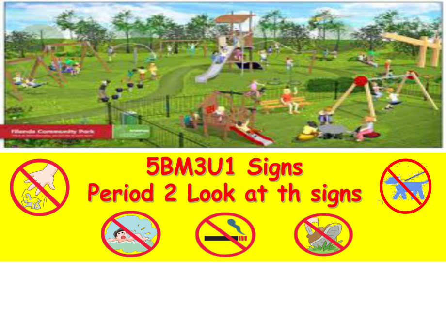 五年级下册英语优质课件-M3-Unit-1-Signs-Period-2-牛津上海版(一起).ppt_第1页