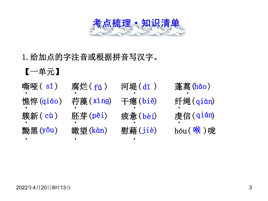 九年级语文下册复习课件.ppt_第3页