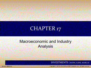 Chap017-Macroeconomic-and-Industry-Analysis-《投资学》-第九版-英文教学课件.ppt