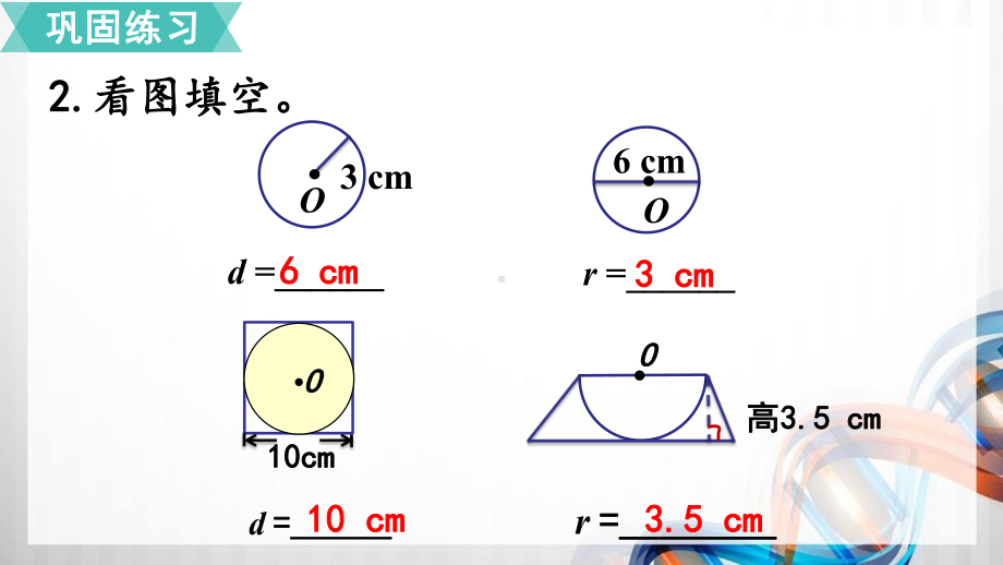 人教版小学六年级数学上册第五单元《圆》练习13-17和综合与实践课件.pptx_第3页