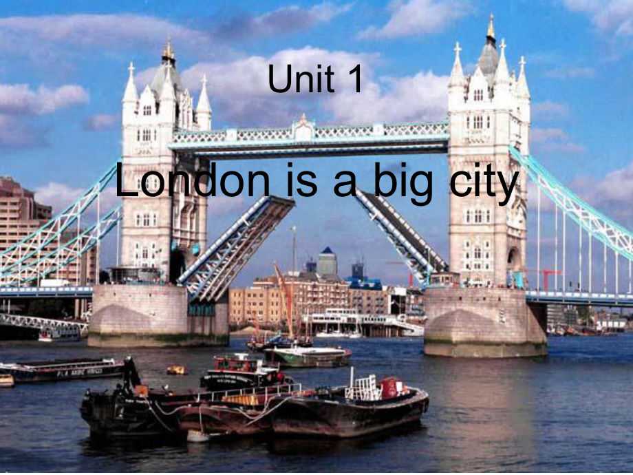 外研版（三起）四下英语：M2U1 London is a big city.ppt_第1页