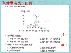 （公开课课件）湘教版必修一第二章学考复习2.3常见的天气系统-(共53张PPT).ppt