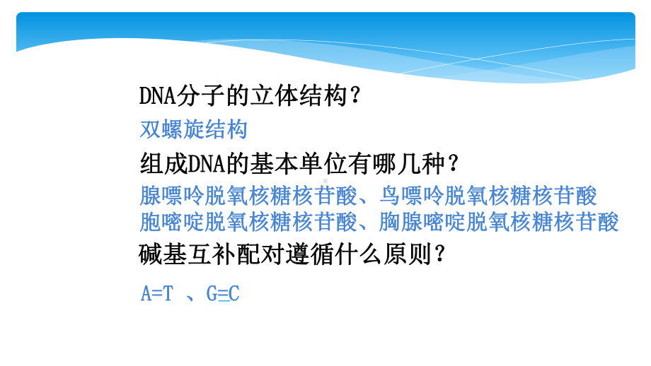 人教版高中生物必修二第三章第3节《DNA分子的复制》优秀课件(共25张PPT).ppt_第1页