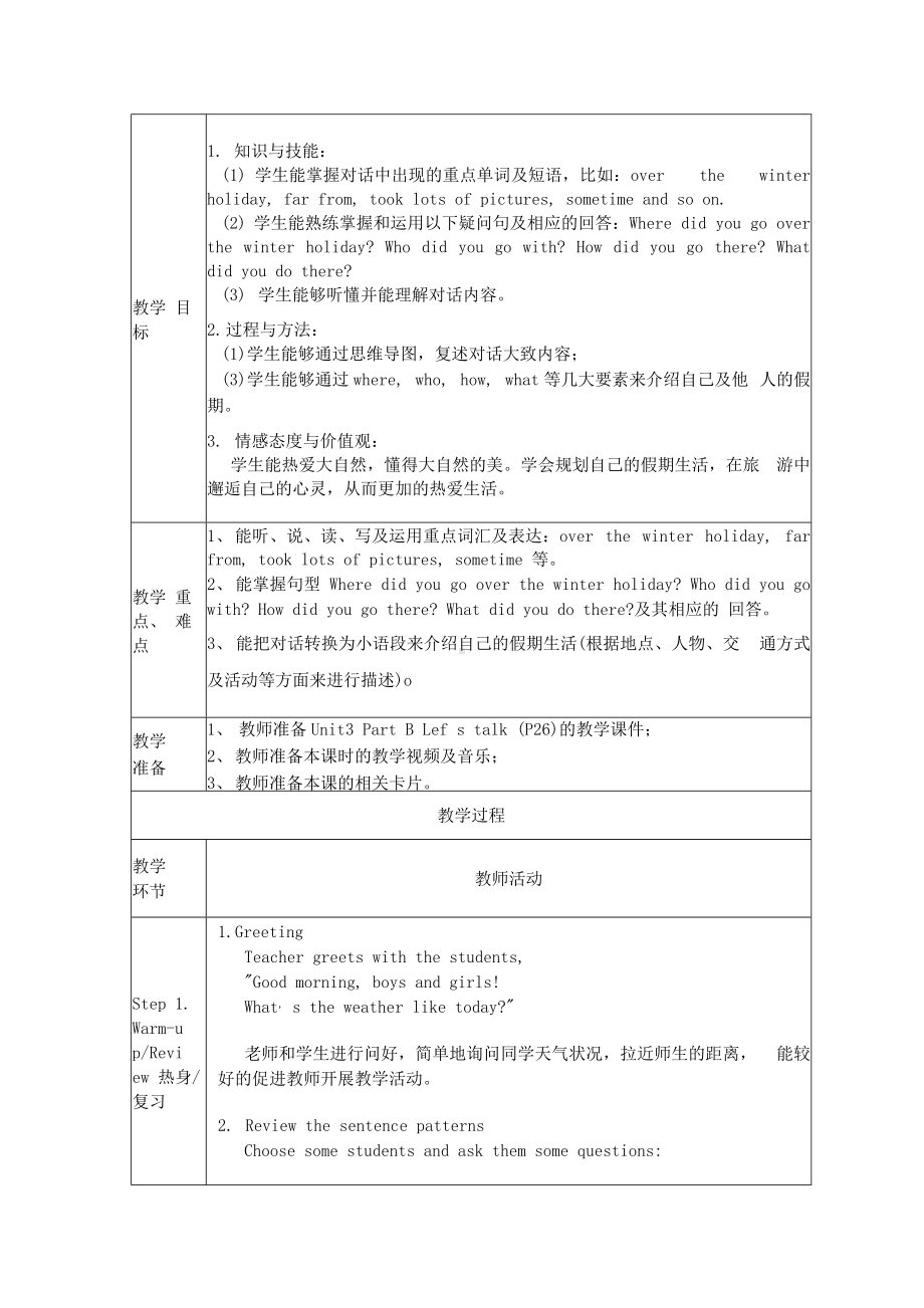 小学英语阅读教学策略研究教学观摩课优秀教学设计PEP六下U3PartB.docx_第2页