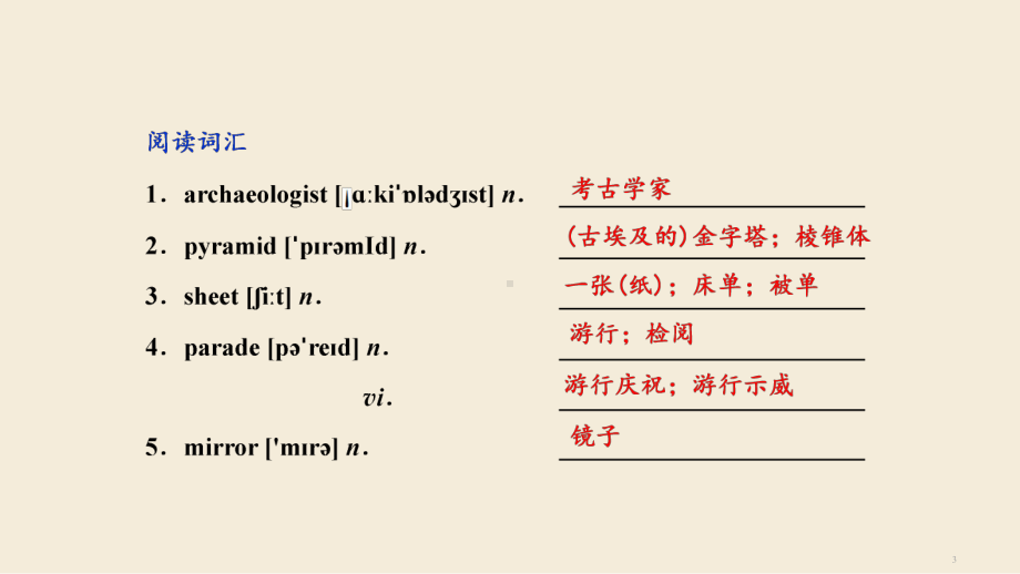 2021届高一上学期英语同步资源：Unit-1-Cultural-Heritage-Period-4-Reading-for-Writing课件.ppt_第3页