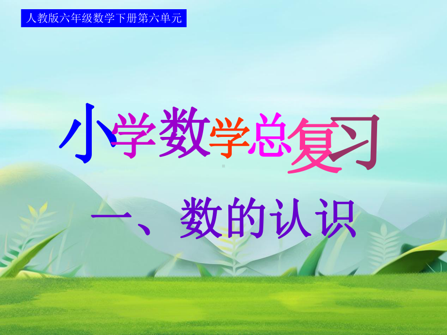 2021年春数学（全册总复习课件）人教版六年级下册.pptx_第2页