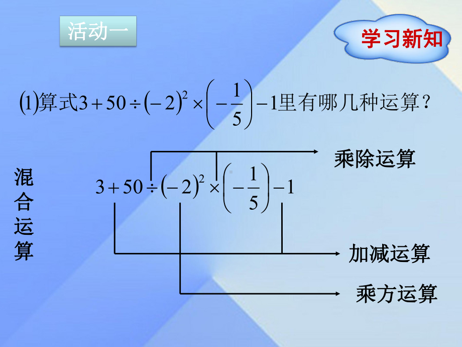 七年级数学上册-1.11-有理数的混合运算课件-(新版)[冀教版].pptx_第3页