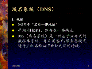 DNS服务器的配置-ppt课件.ppt