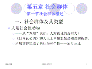 一社会群体及其类型-ppt课件.ppt