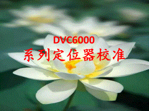 DVC6000系列定位器475手操器调试-ppt课件.ppt