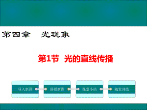 人教版八年级物理上册4.1《光的直线传播》精品课件.ppt