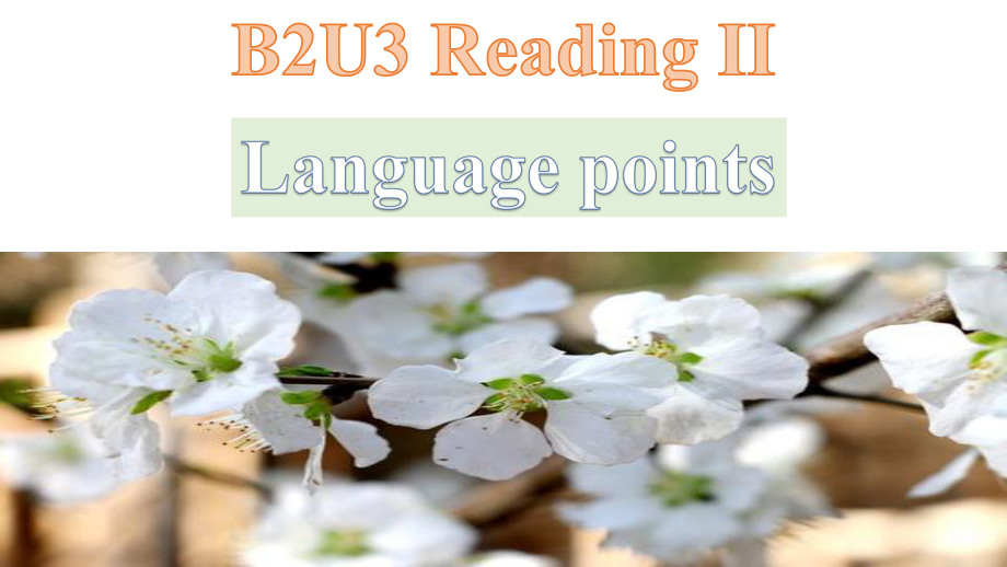 Unit 3 Reading 2 Language points 同步ppt课件（2020）新牛津译林版高中英语必修第二册.pptx_第1页