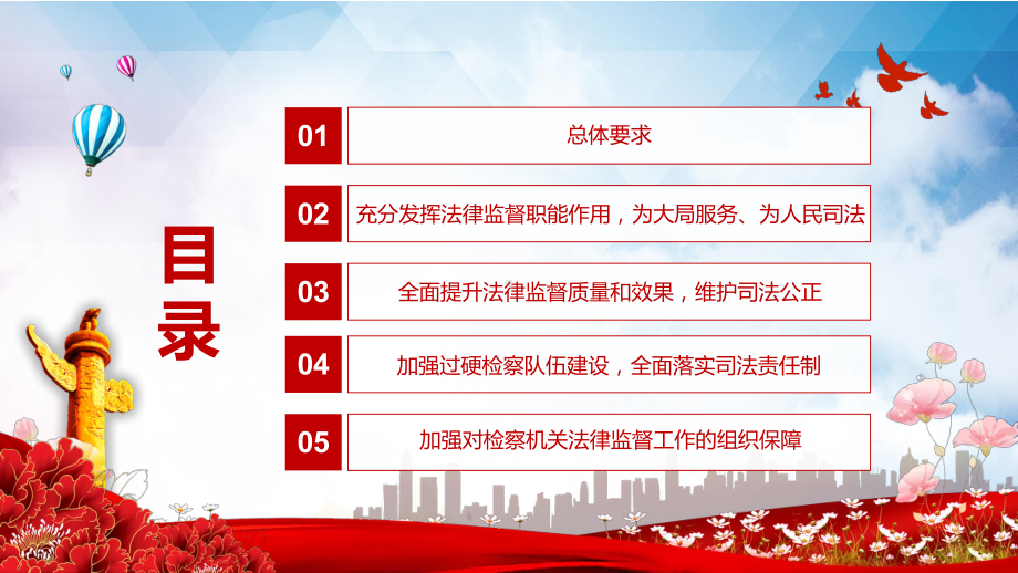 发挥检察机关法律监督职能作用2021年中共中央《关于加强新时代检察机关法律监督工作的意见》动态图文PPT讲解.pptx_第3页