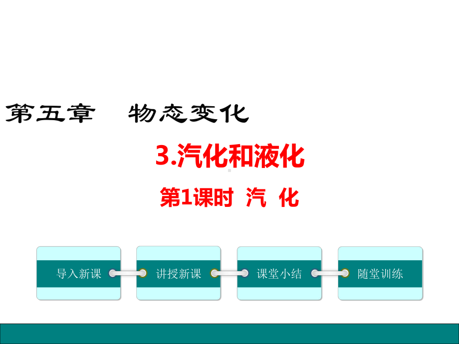 教科版八年级物理上册5.3《汽化和液化》精美课件.ppt_第1页