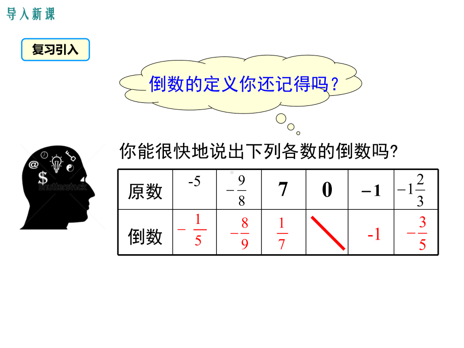 新人教版七年级数学上1.4.2有理数的除法法则ppt公开课优质教学课件.ppt_第3页