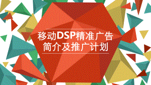 DSP精准广告简介及推广计划方案(PPT23张)课件.pptx